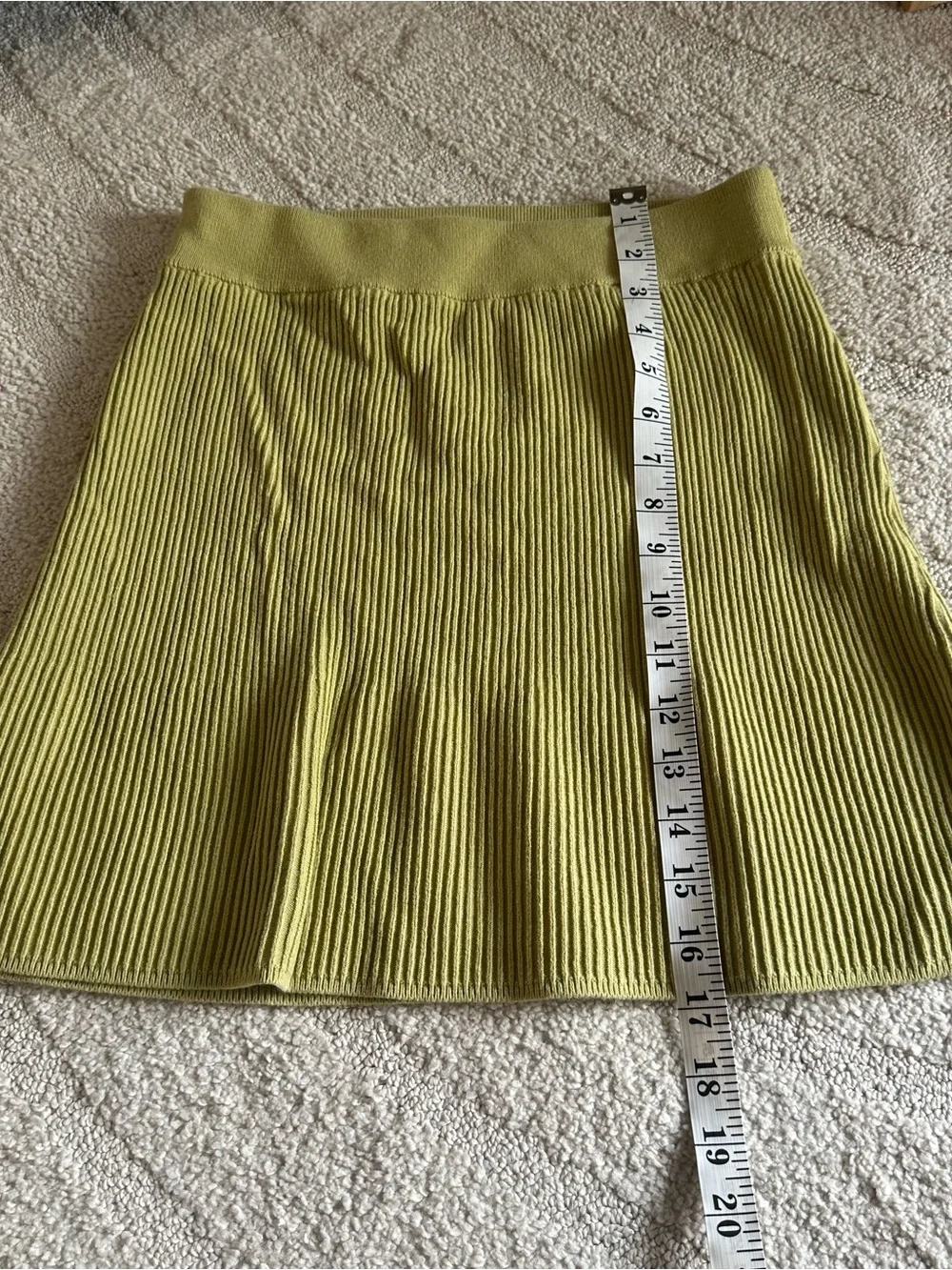 Intimately Free People Women’s Green Mini Skirt